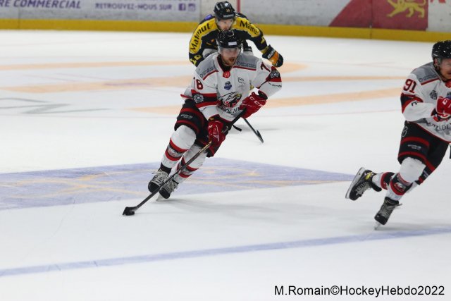 Photo hockey match Rouen - Nice le 09/09/2022