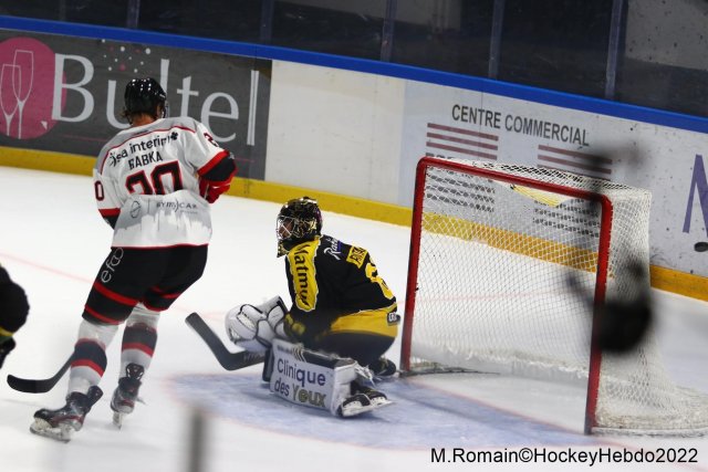 Photo hockey match Rouen - Nice le 09/09/2022
