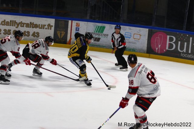 Photo hockey match Rouen - Nice le 09/09/2022