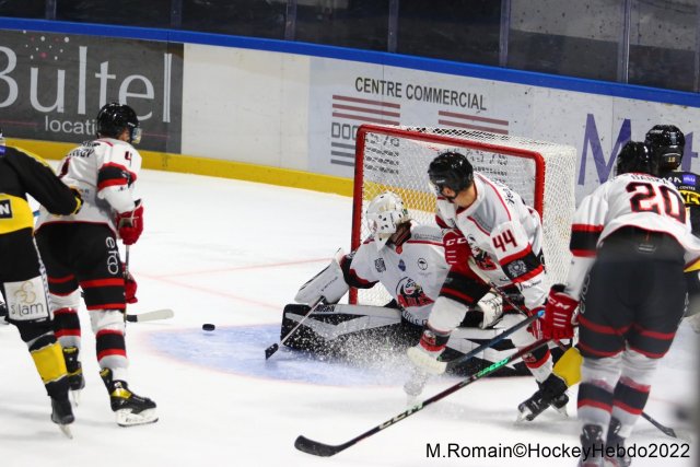 Photo hockey match Rouen - Nice le 09/09/2022