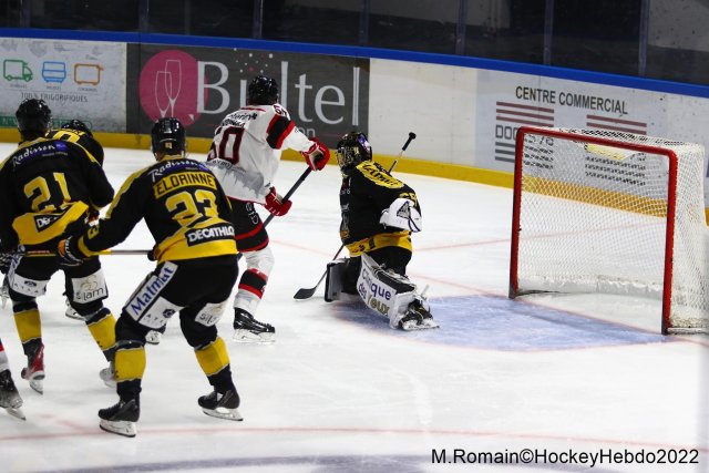 Photo hockey match Rouen - Nice le 09/09/2022