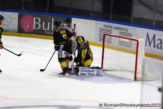 Photo hockey match Rouen - Nice le 09/09/2022
