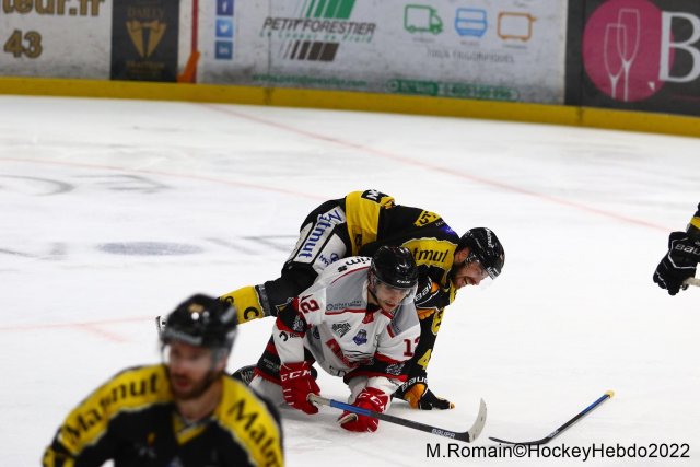 Photo hockey match Rouen - Nice le 09/09/2022