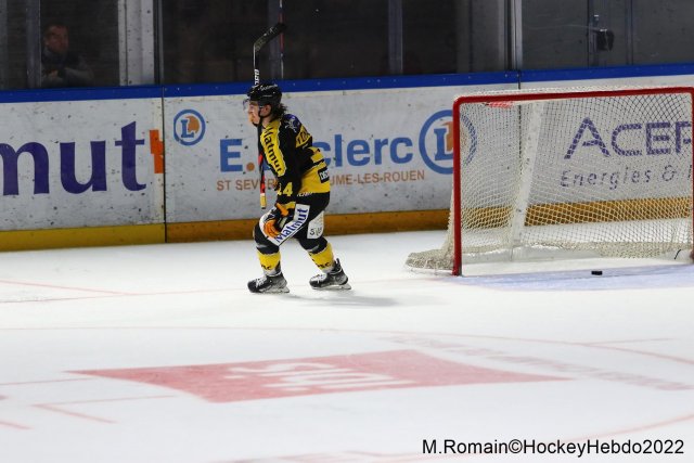Photo hockey match Rouen - Nice le 09/09/2022