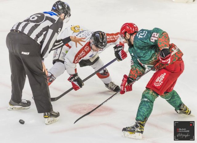 Photo hockey match Cergy-Pontoise - Chamonix  le 10/09/2022