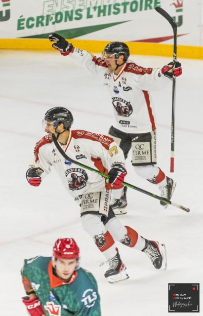 Photo hockey match Cergy-Pontoise - Chamonix  le 10/09/2022