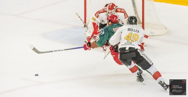 Photo hockey match Cergy-Pontoise - Chamonix  le 10/09/2022