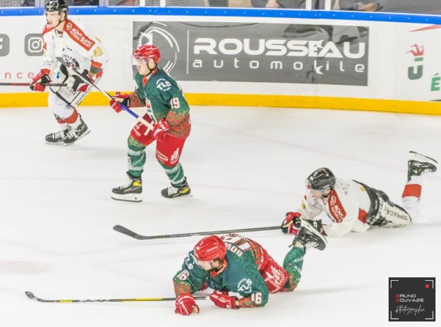 Photo hockey match Cergy-Pontoise - Chamonix  le 10/09/2022