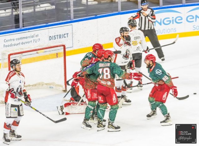 Photo hockey match Cergy-Pontoise - Chamonix  le 10/09/2022