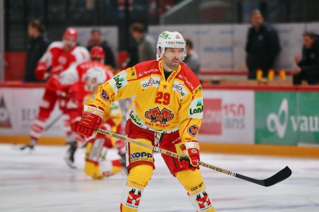 Photo hockey match Lausanne - Bienne le 16/09/2022