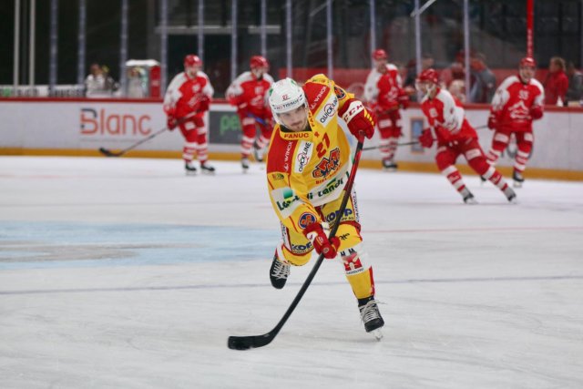 Photo hockey match Lausanne - Bienne le 16/09/2022