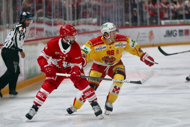 Photo hockey match Lausanne - Bienne le 16/09/2022