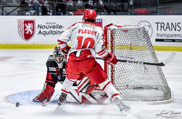 Photo hockey match Bordeaux - Grenoble  le 17/09/2022