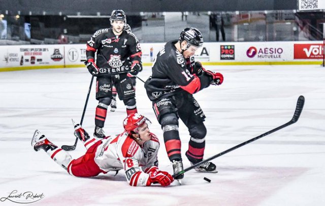 Photo hockey match Bordeaux - Grenoble  le 17/09/2022