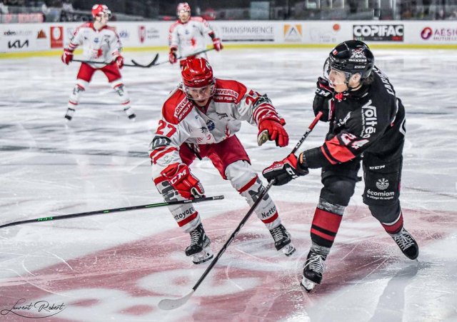 Photo hockey match Bordeaux - Grenoble  le 17/09/2022