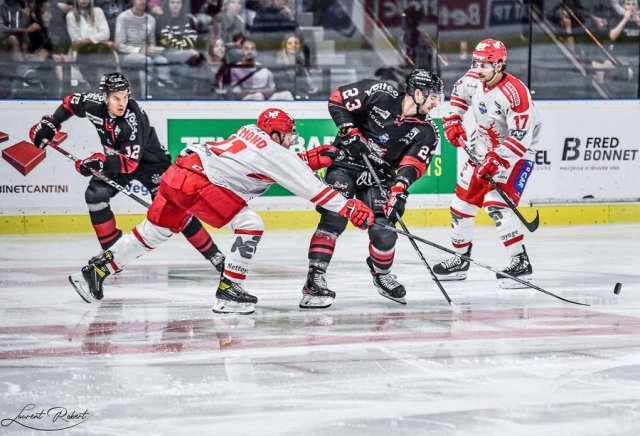 Photo hockey match Bordeaux - Grenoble  le 17/09/2022