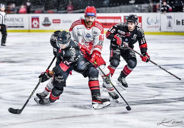 Photo hockey match Bordeaux - Grenoble  le 17/09/2022