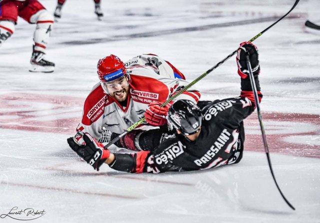 Photo hockey match Bordeaux - Grenoble  le 17/09/2022