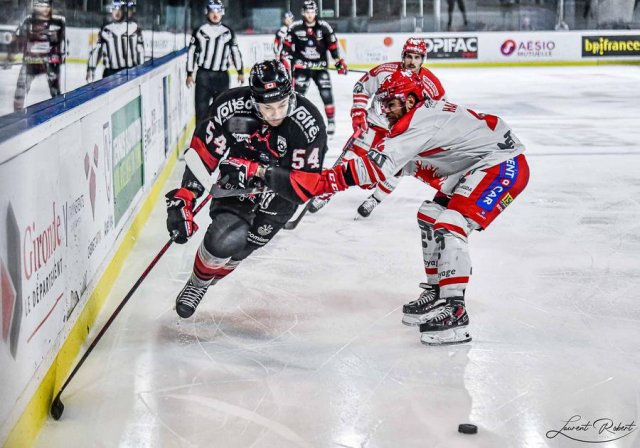 Photo hockey match Bordeaux - Grenoble  le 17/09/2022
