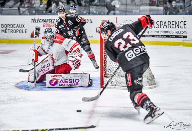 Photo hockey match Bordeaux - Grenoble  le 17/09/2022
