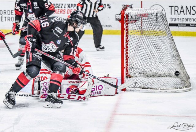 Photo hockey match Bordeaux - Grenoble  le 17/09/2022