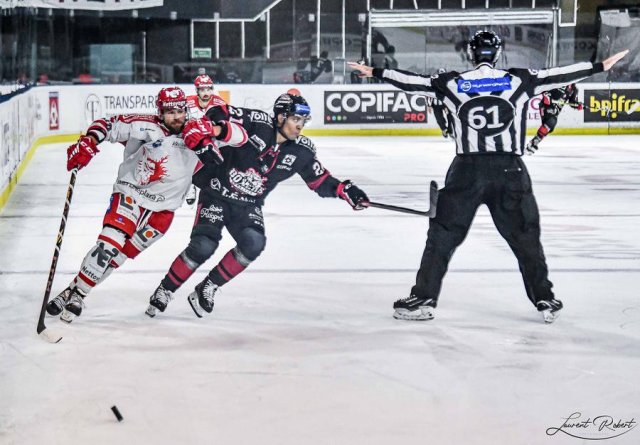 Photo hockey match Bordeaux - Grenoble  le 17/09/2022