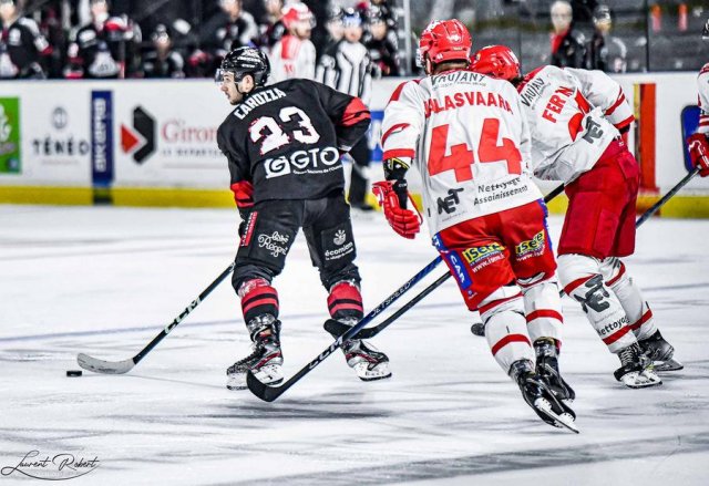 Photo hockey match Bordeaux - Grenoble  le 17/09/2022