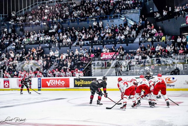 Photo hockey match Bordeaux - Grenoble  le 17/09/2022