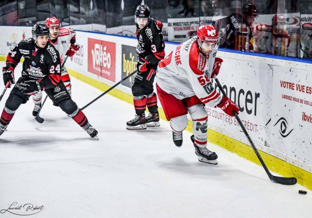 Photo hockey match Bordeaux - Grenoble  le 17/09/2022