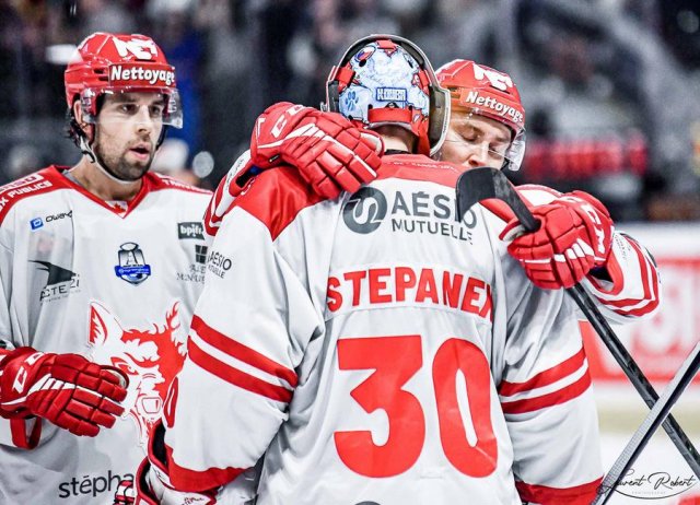 Photo hockey match Bordeaux - Grenoble  le 17/09/2022