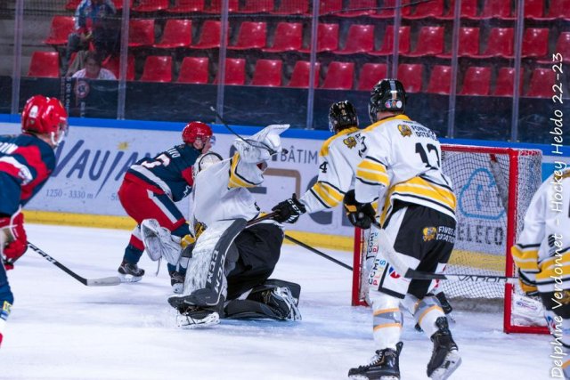 Photo hockey match Grenoble U20 - Rouen U20 le 18/09/2022