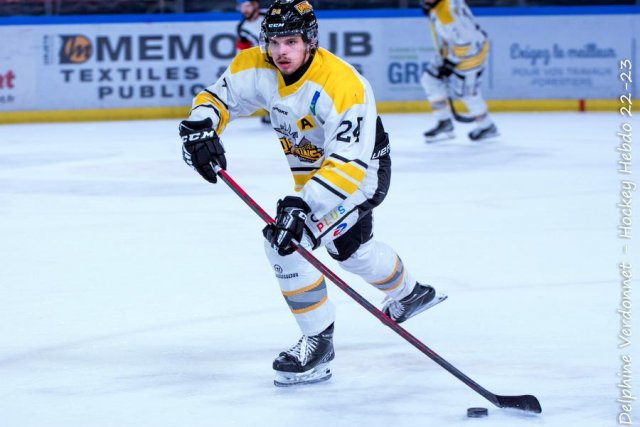 Photo hockey match Grenoble U20 - Rouen U20 le 18/09/2022