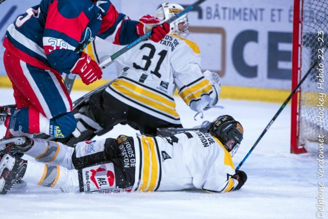 Photo hockey match Grenoble U20 - Rouen U20 le 18/09/2022