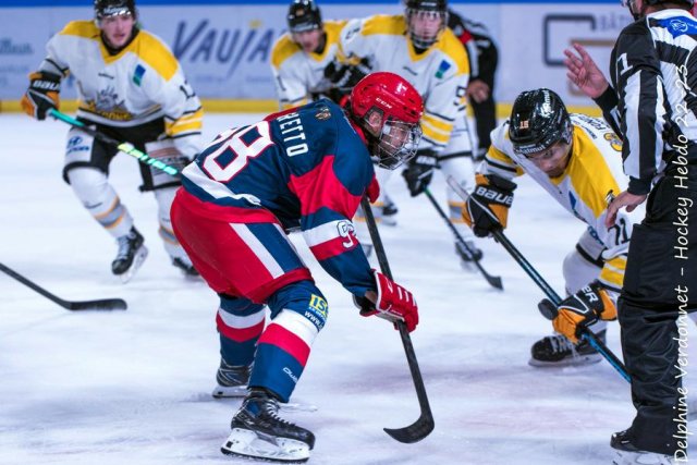 Photo hockey match Grenoble U20 - Rouen U20 le 18/09/2022