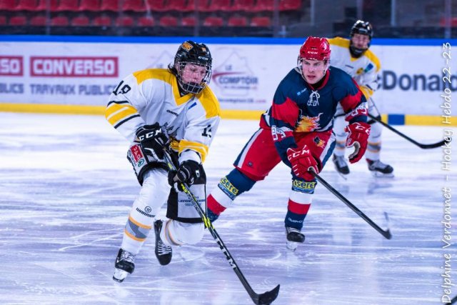 Photo hockey match Grenoble U20 - Rouen U20 le 18/09/2022