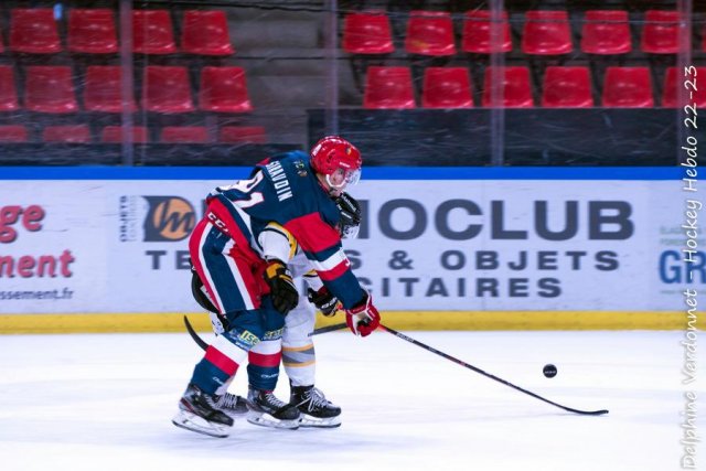 Photo hockey match Grenoble U20 - Rouen U20 le 18/09/2022