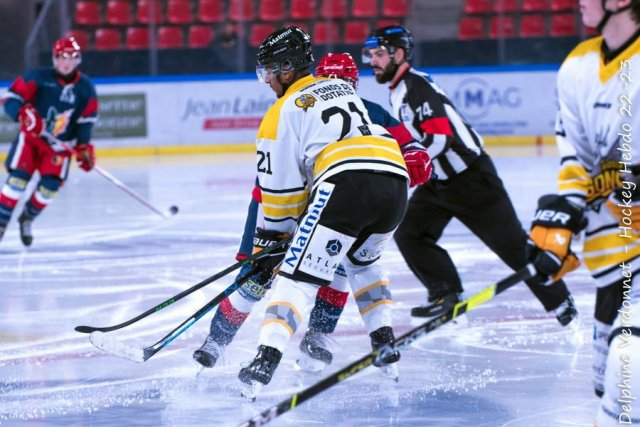 Photo hockey match Grenoble U20 - Rouen U20 le 18/09/2022