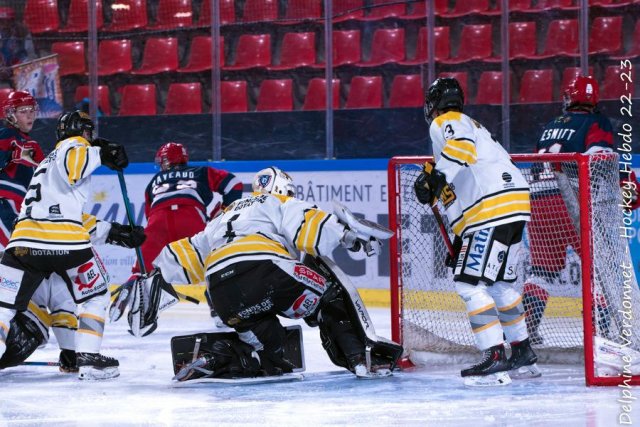 Photo hockey match Grenoble U20 - Rouen U20 le 18/09/2022
