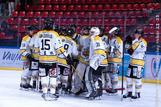 Photo hockey match Grenoble U20 - Rouen U20 le 18/09/2022
