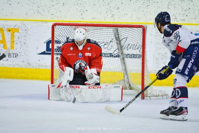 Photo hockey match Chamonix  - Angers  le 20/09/2022