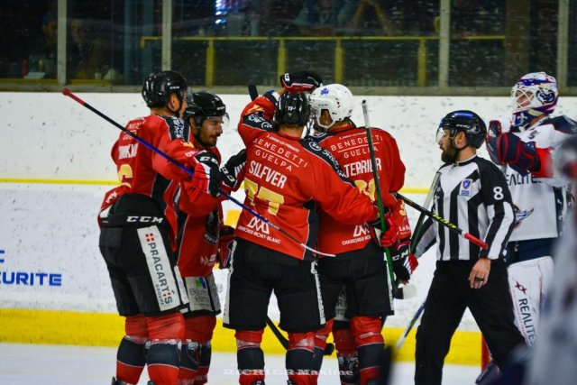 Photo hockey match Chamonix  - Angers  le 20/09/2022