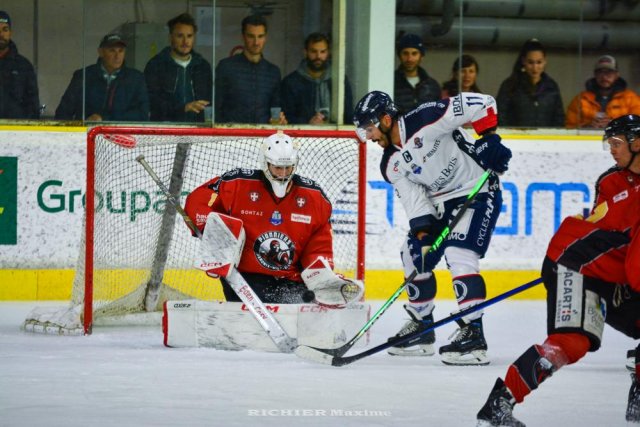 Photo hockey match Chamonix  - Angers  le 20/09/2022