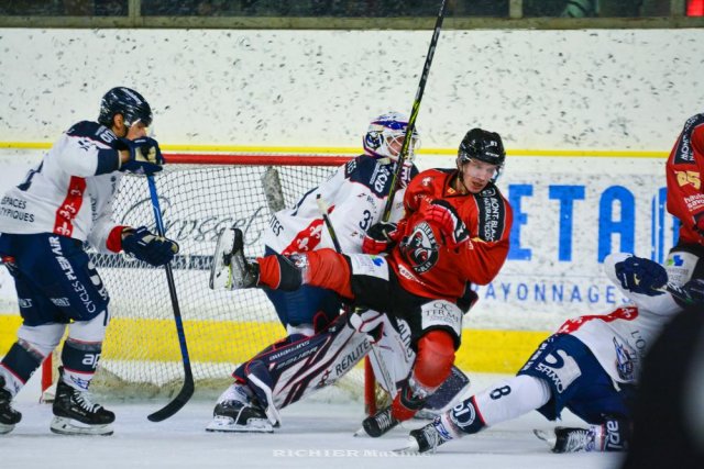 Photo hockey match Chamonix  - Angers  le 20/09/2022