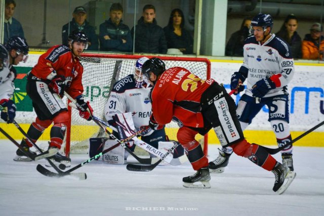Photo hockey match Chamonix  - Angers  le 20/09/2022