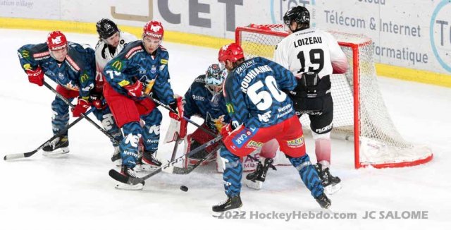 Photo hockey match Grenoble  - Mulhouse le 20/09/2022