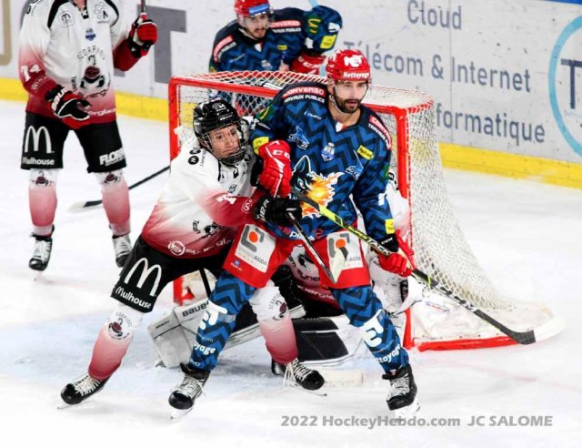 Photo hockey match Grenoble  - Mulhouse le 20/09/2022