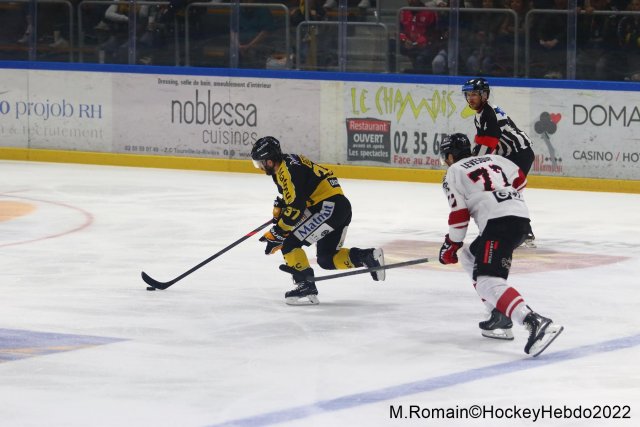Photo hockey match Rouen - Bordeaux le 20/09/2022