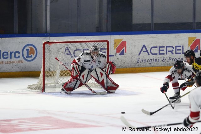 Photo hockey match Rouen - Bordeaux le 20/09/2022