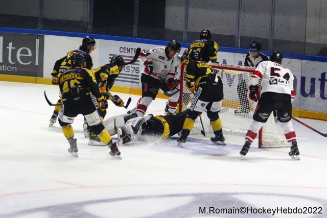 Photo hockey match Rouen - Bordeaux le 20/09/2022