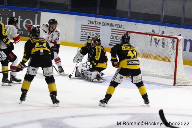 Photo hockey match Rouen - Bordeaux le 20/09/2022